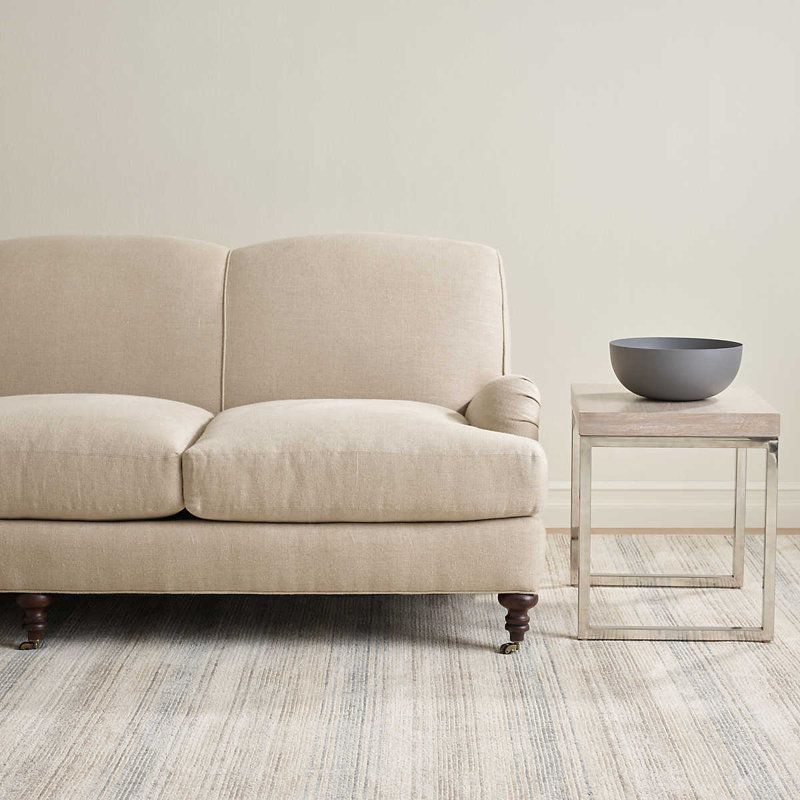 Dash and Albert Rugs Moonshine Flatweave Striped Rug Wayfair